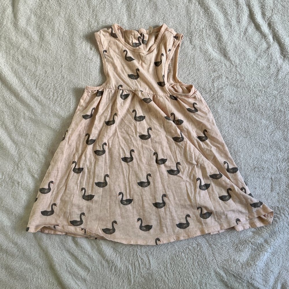 Rylee + Cru // Layla Dress // Swans // Size 6-7 // GUC
